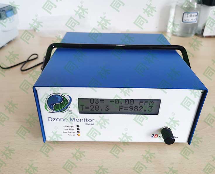 美國(guó)2B 106-M臭氧檢測(cè)儀開機(jī)后顯示亂碼